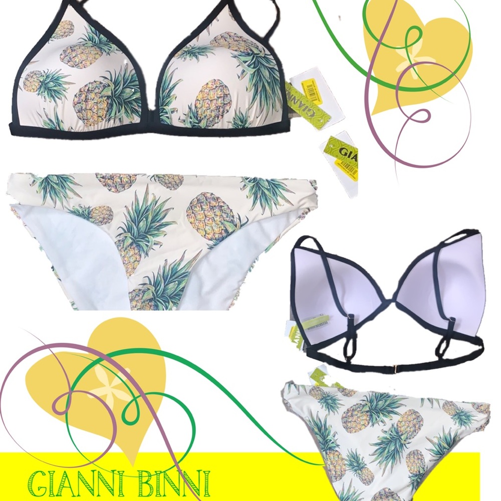 Swimsuit Pineapple NWT- Gianni Bini